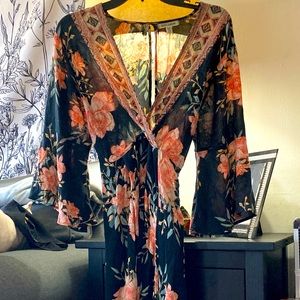 Billabong Multi Pattern Mini Dress